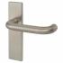 Satin Stainless Steel 19mm Return to Door Latch Door Handles - Square - 170 x 45mm 690609P