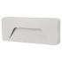 LED PathLux 3W LED Rectangular Surface Outdoor Brick Light - - 3000K - Matt White 068419P