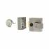 85 Double Locking Nightlatch - 40mm Backset - Grey Case/Satin Chrome Cylinder 992229P