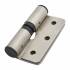 Toilet Cubicle Rise/Fall Hinges - 12-13mm Panels - Right Hand - 304 Stainless Steel 206049P