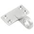 Top Rail Mounting Sash Window Ring Lift - 48 x 22mm - Satin Chrome 219349P