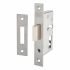 9600 Narrow Style Euro Deadlock - 60mm Case - 45mm Backset - Satin Stainless Steel 540669P