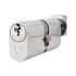 5 Pin 70mm Oval Thumbturn Cylinder - 35mm Turn + 35mm - Polished Chrome - Keyed Alike 559769P
