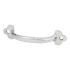 Shaker 31mm D-Bar Cabinet Pull Handle - 85mm Centres - Polished Chrome 793969P