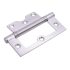 Ball Bearing Flush Door Hinge - 100 x 72 x 2.5mm - Satin Chrome - Pair 715799P