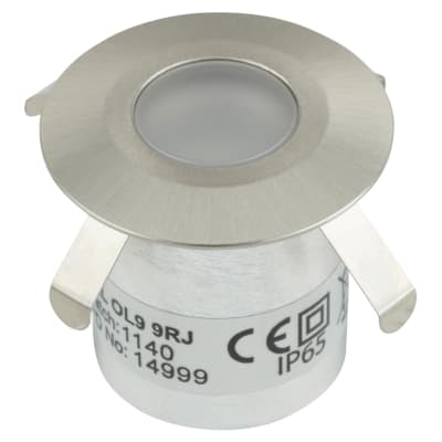 Forum Culina Ohio 0.5W LED Round Plinth Light - 6000K Daylight