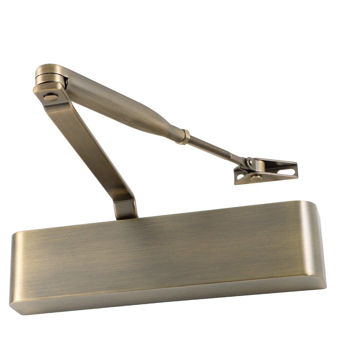 83 Series Overhead Fire Door Closer - Power Size 2-4 - Push/Pull Mounting - Antique Brass