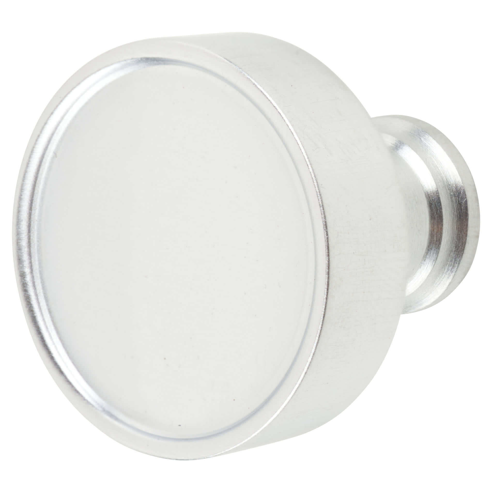 Marcus Florence Round Cabinet Knob - 32mm Diameter - Satin Chrome