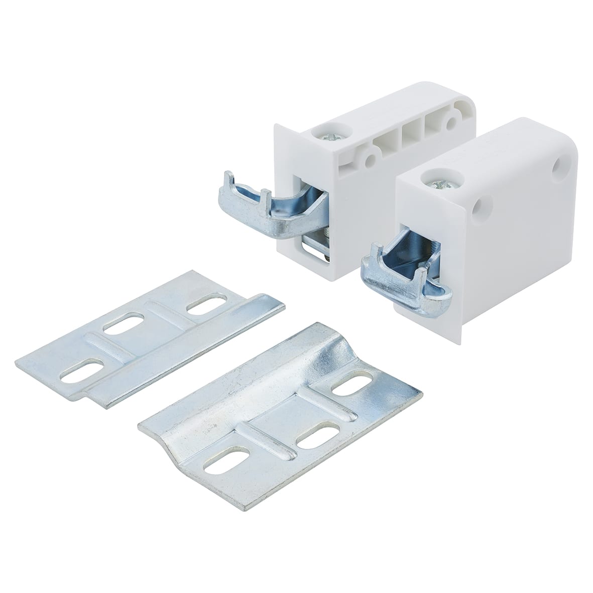 Wall Cabinet Mounting Set - White