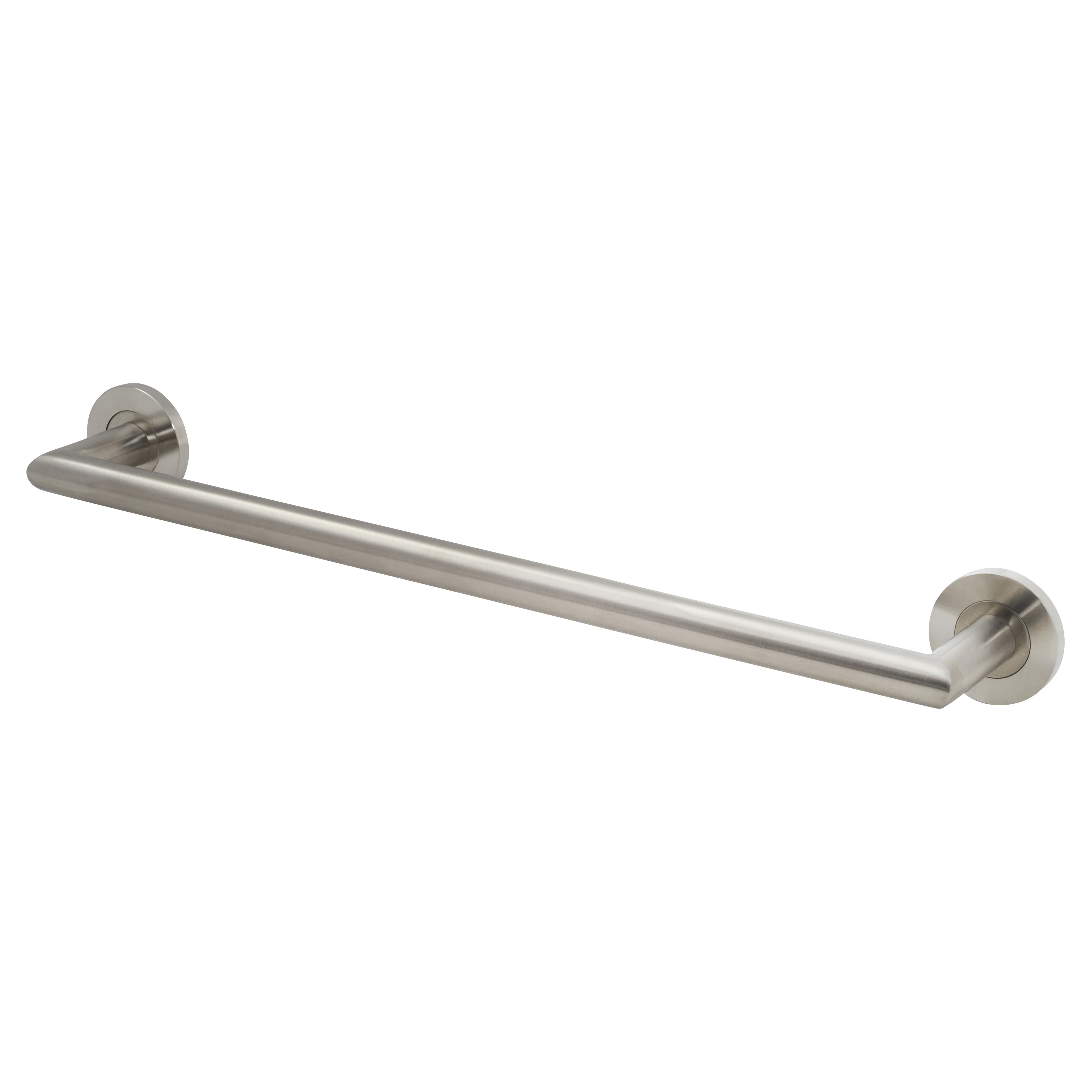 Classic Round Towel Rail - 453 x 67 x 19mm - Satin Stainless Steel