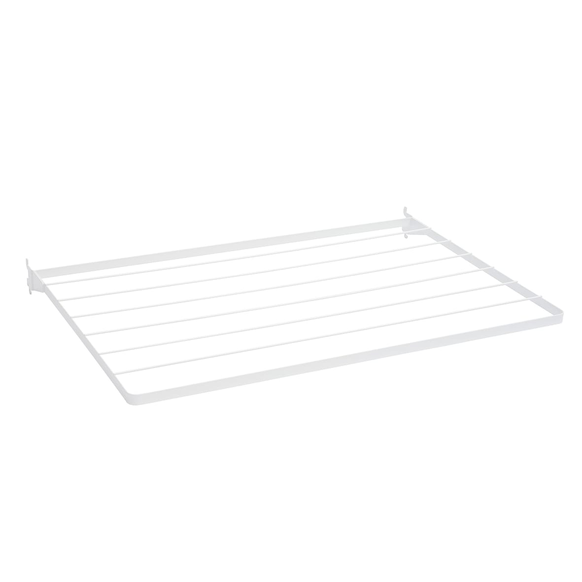 Top Track System - Click In Folding Drying Rack - 935 x 603 x 25mm - White