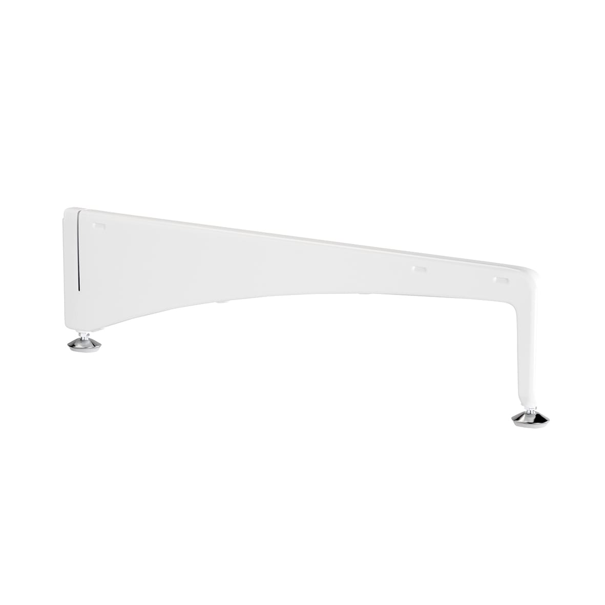 Top Track System - Freestanding Feet for Upright - 560mm Length - White