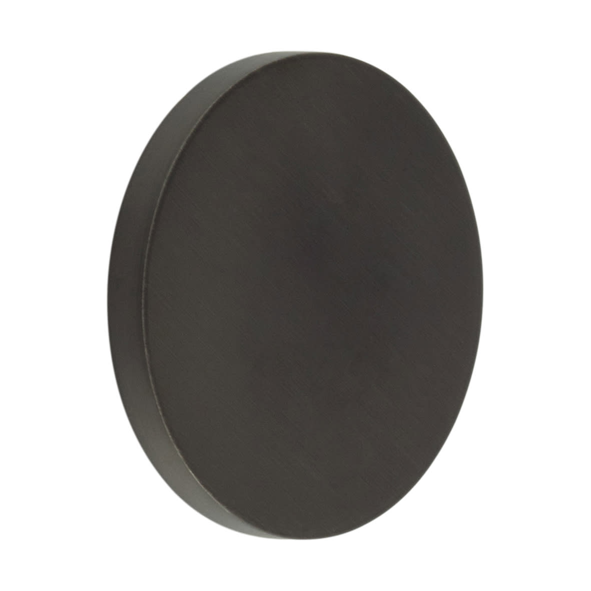 Escutcheon - 54mm Diameter - Blank - Dark Bronze