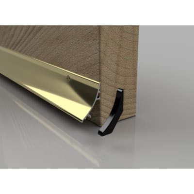 SRD 32 Rain Deflector - 914mm Length - Inward/Outward Opening Doors - Gold Anodised