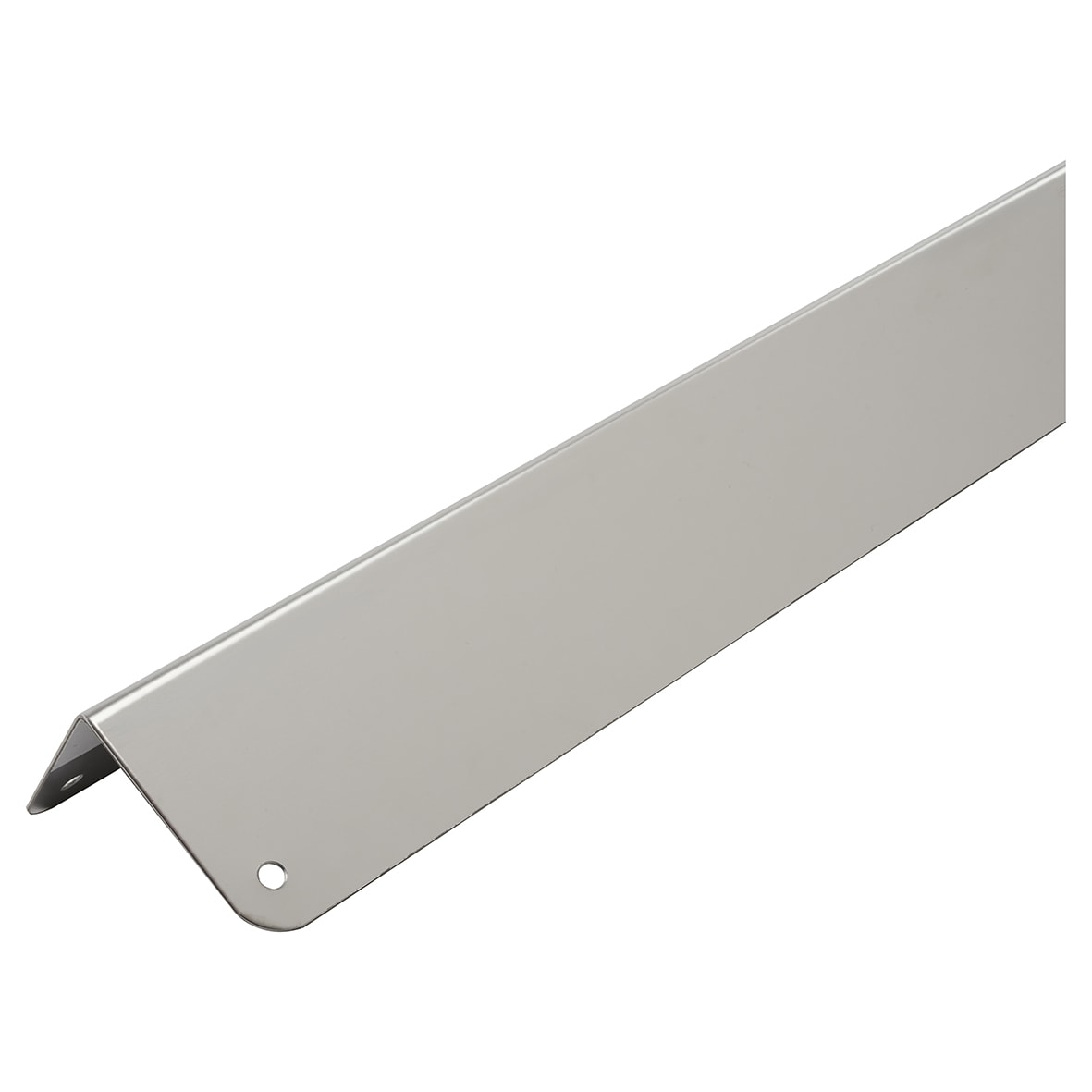 1200mm 430 Stainless Steel Angle - Equal Sided - 50 x 50 x 0.9mm - Polished