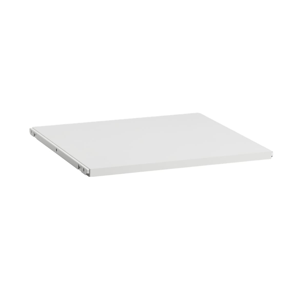 Top Track System - Click In White Edged Melamine Board/Shelf - 449 x 424 x 20mm - White
