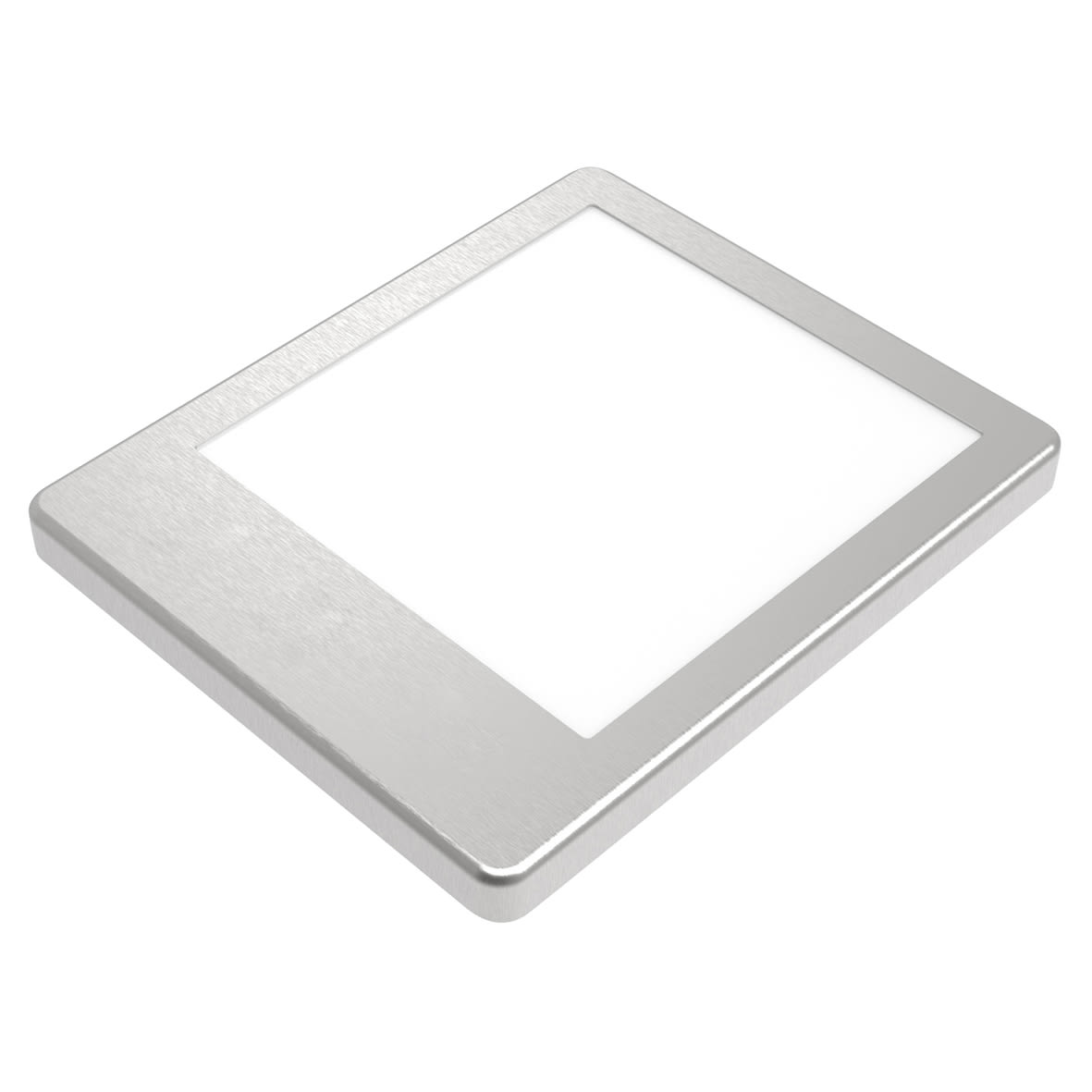 Horizon 3.6W LED Square Cabinet Downlight - 3000K/4000K/5000K CCT - Stainless Steel