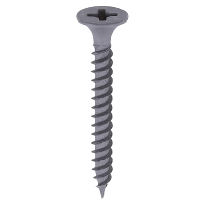 Fine Thread Bugle Head Drywall Screws - 3.5 x 32mm - Dark Grey Phosphate - Pack of 1000