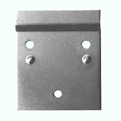 Offset Wall Plate - 70 x 60mm - Zinc Plated - Pack of 10
