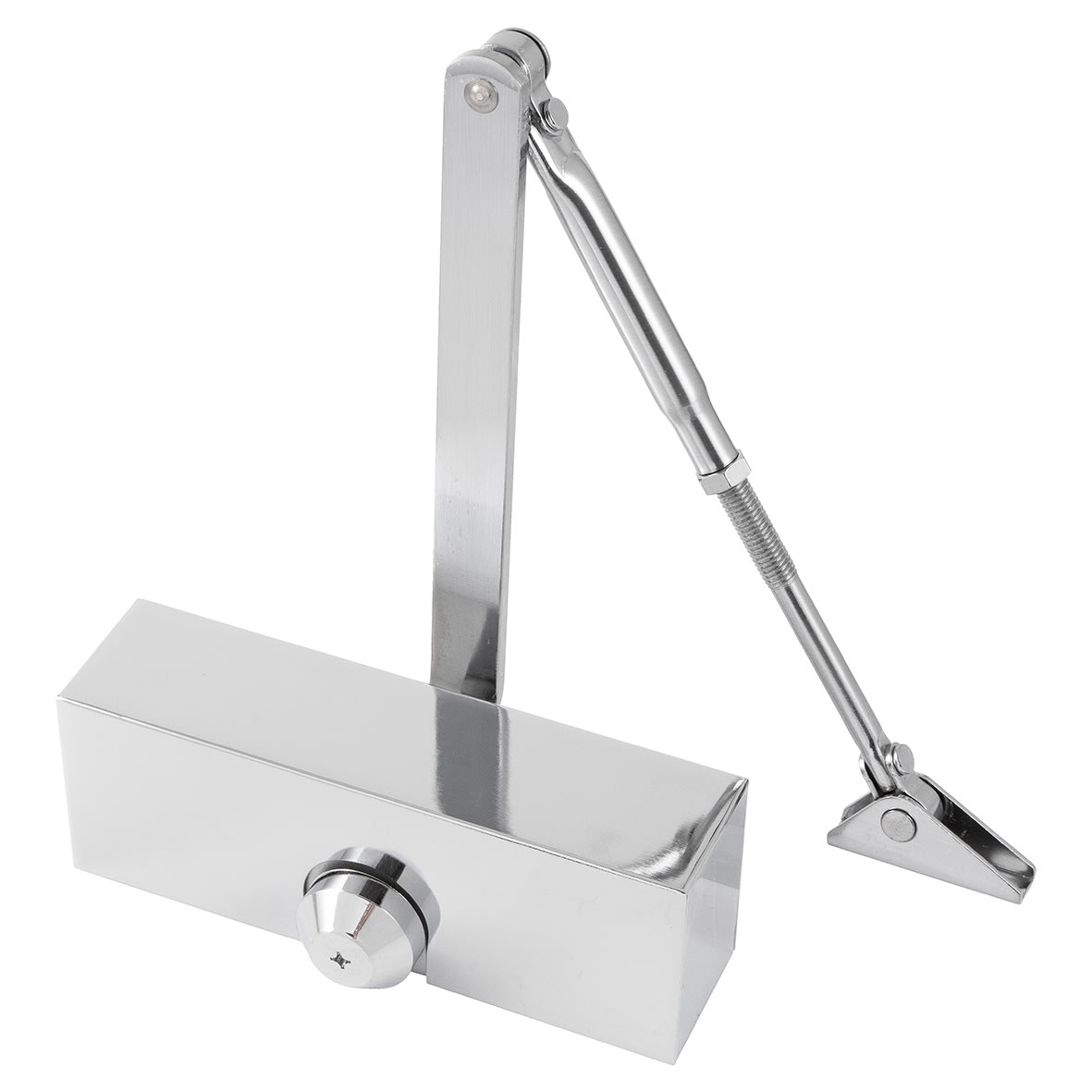 73 Series Overhead Fire Door Closer - Power Size 3 - Push/Pull Mounting - Polished Chrome