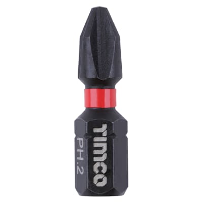 X6 Impact Driver Bits - Phillips - - 25mm Length - Pack of 10