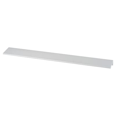 Touchpoint Vora Lipped Edge Cabinet Pull Handle - 320mm Centres - Brushed Aluminium