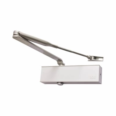TS73VBC Overhead Fire Door Closer - Power Size 2-4 - Push/Pull Mounting - Silver
