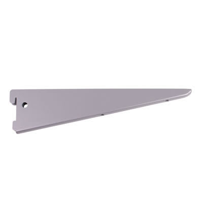Twin Slot Shelf Bracket - 270mm Length - Silver