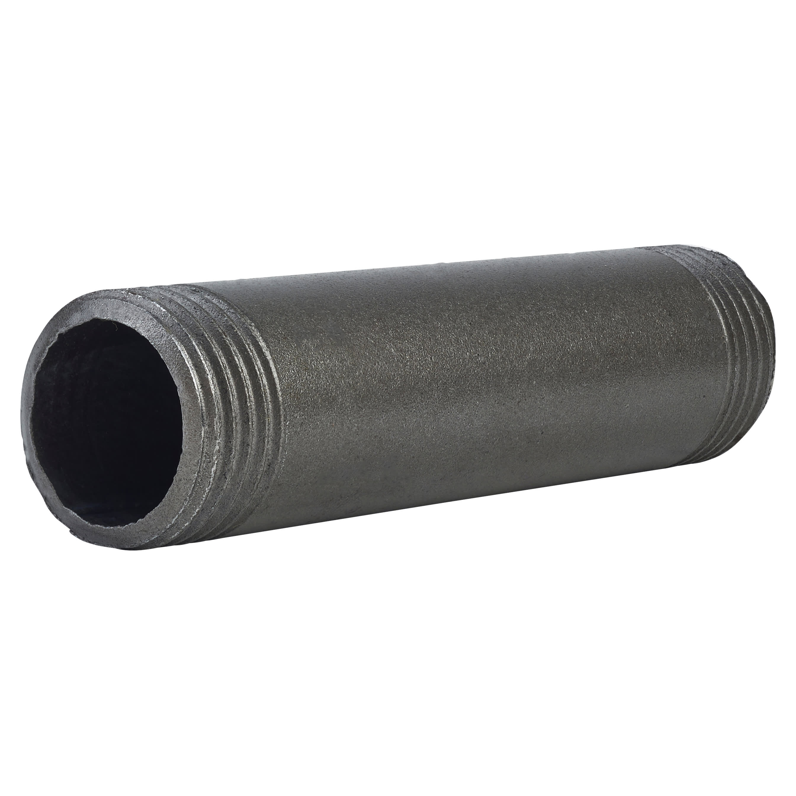 3/4" Pipe Shelving Iron Threaded Pipe - 3"/78mm Length - Grey