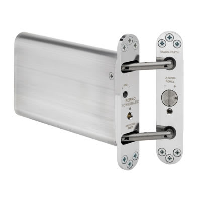 Powermatic R100 Hydraulic Concealed Chain Fire Door Closer - Power Size 3 - Polished Chrome