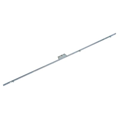 Single U-Rail Offset Espagnolette uPVC Window Lock - 1000mm Length - 25mm Backset - 8mm Cam