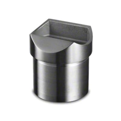 Tube Saddle Vertical Wire Infill - 316 Brushed Satin Stainless Steel