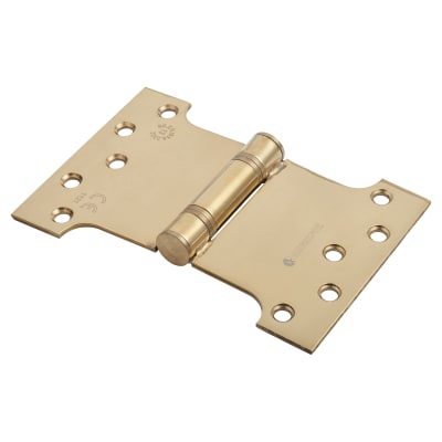 Max Parliament Hinge - 102 x 100 x 152 x 3.5mm - PVD Brass - Pair