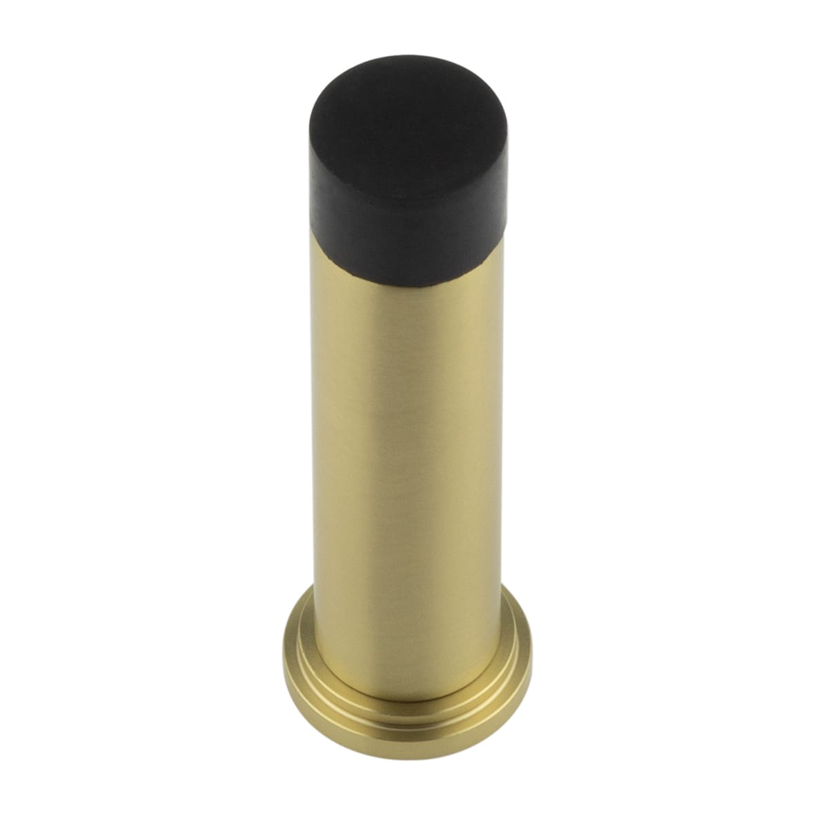 Projection Door Stop - 71mm Projection - Satin Brass