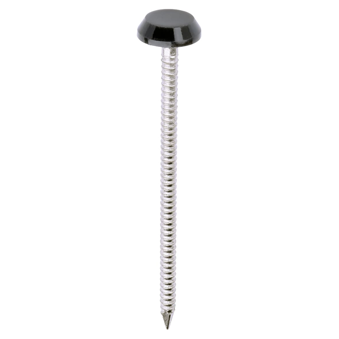 Polymer Headed Nails - 65mm Length - Grey - Pack of 100