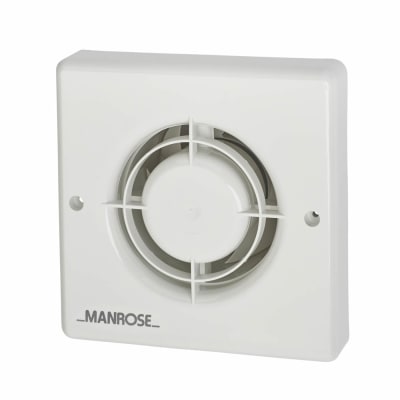 XF100T Axial Extractor Fan with Timer - 4"/100mm - White