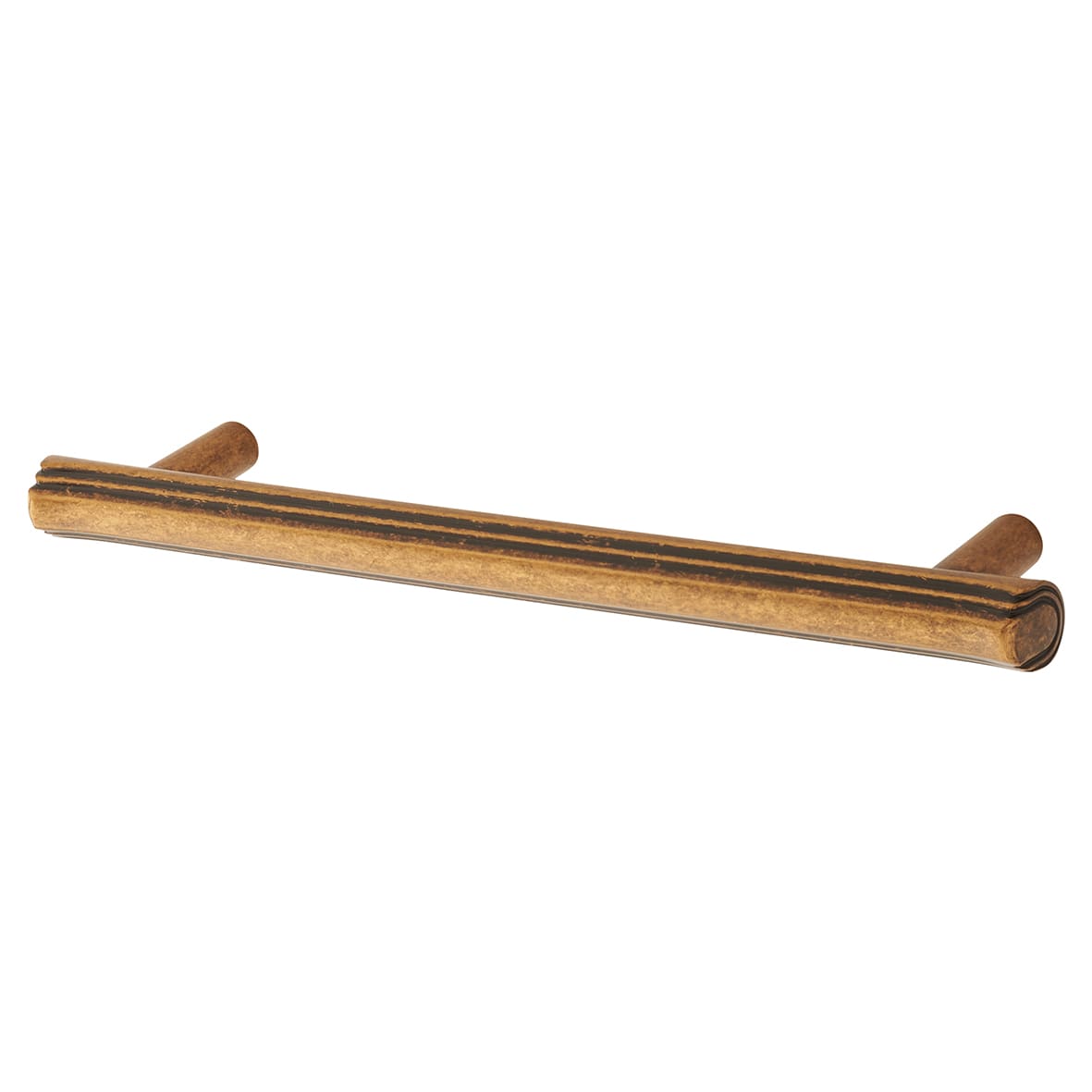 Filton 11mm T-Bar Cabinet Pull Handle - 128mm Centres - Antique Brass