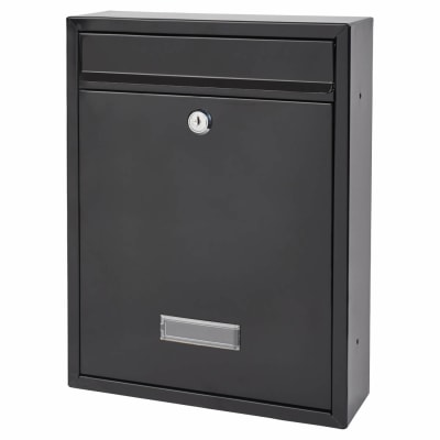 Trent Mailbox - 260 x 340 x 88mm - Black