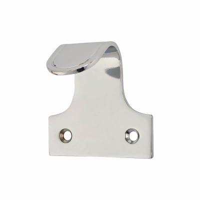 Quality Sash Window Finger Lift - 50 x 35mm - Polished Chrome