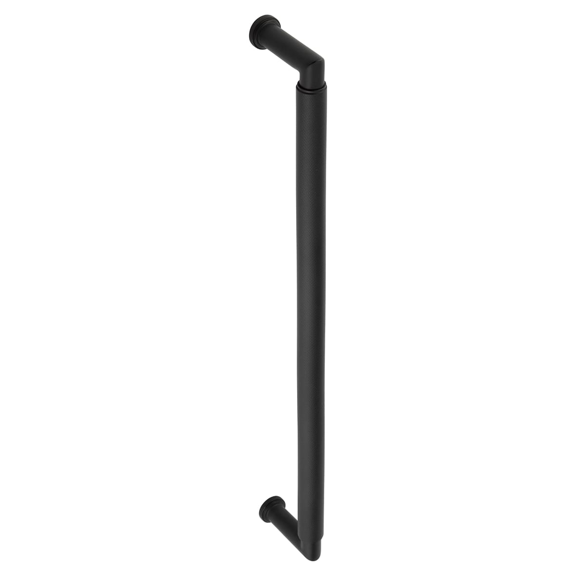 Black 20mm D-Bar Door Pull Handle - Screw Fix - 425mm c/c - Piccadilly Range