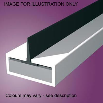 Single Centre Flipper Intumescent Strip - - 15 x 4 x 2100mm - White - Pack of 10
