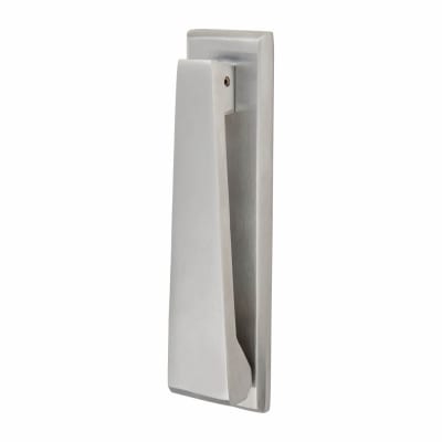 Marcus Slim Door Knocker - Satin Chrome - 165 x 40mm