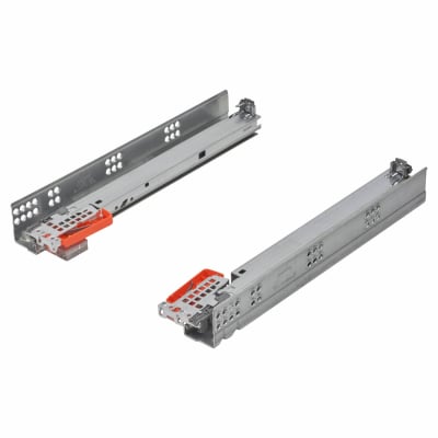 TANDEM BLUMOTION Soft Close Drawer Runners - Full Extension - 350mm Length - 11-16mm Panels - 30kg