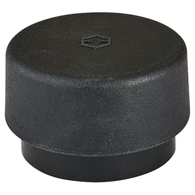 Nylon Floor/Wall Mounted Door Stop - 32 x 20mm - Ebony Black