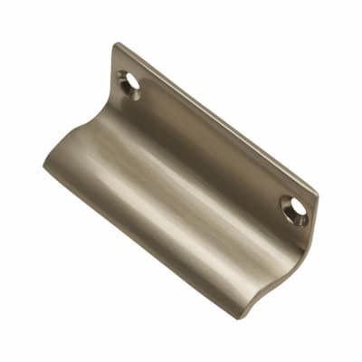 Five Finger Sash Window Finger Lift - 63 x 23mm - Satin Nickel