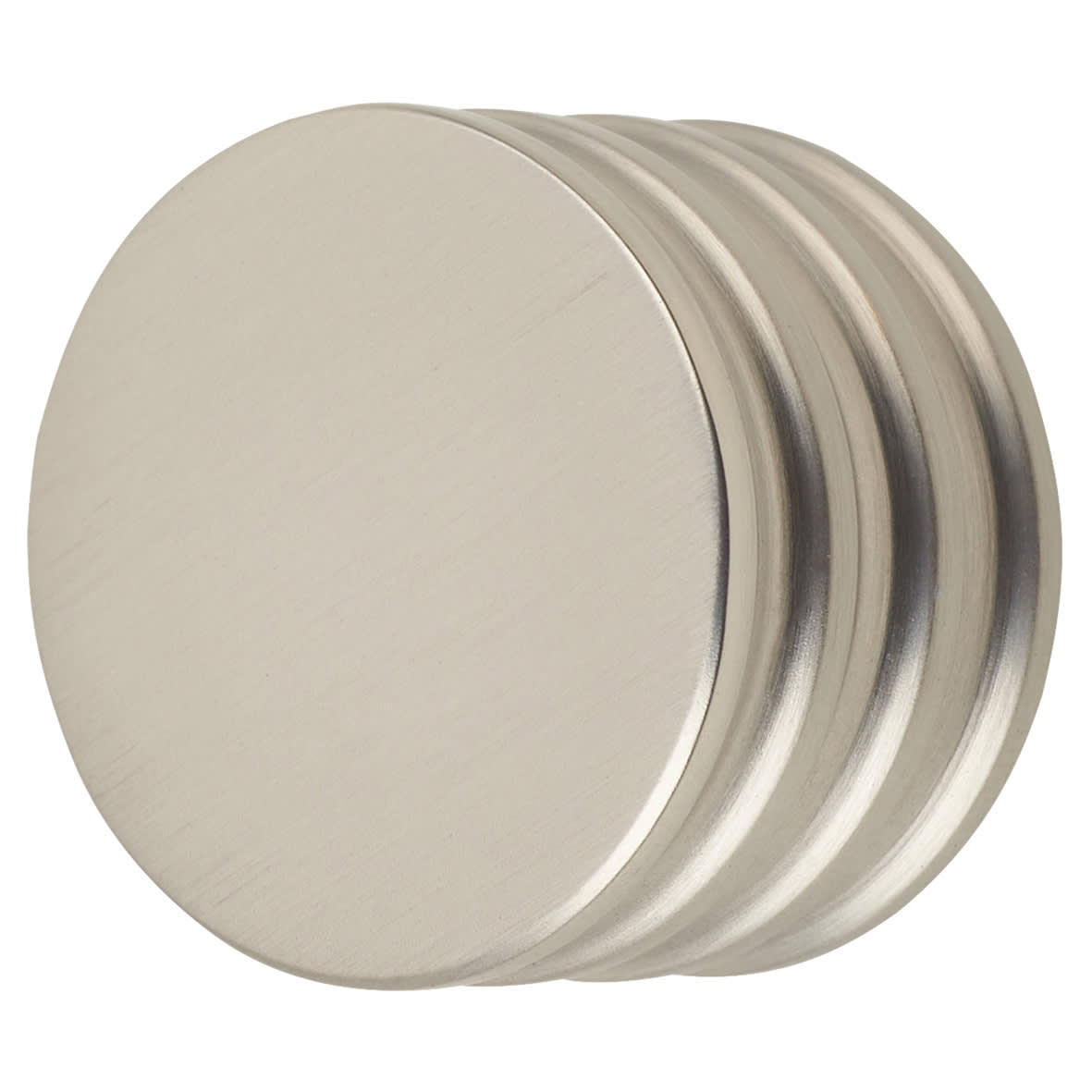 Hoxton Sturt Round Cabinet Knob - 30mm Diameter - Satin Nickel