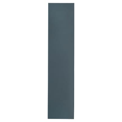 AR624B Nylon Self-Adhesive Plain Finger Plate - 350 x 75mm - Anthracite Grey