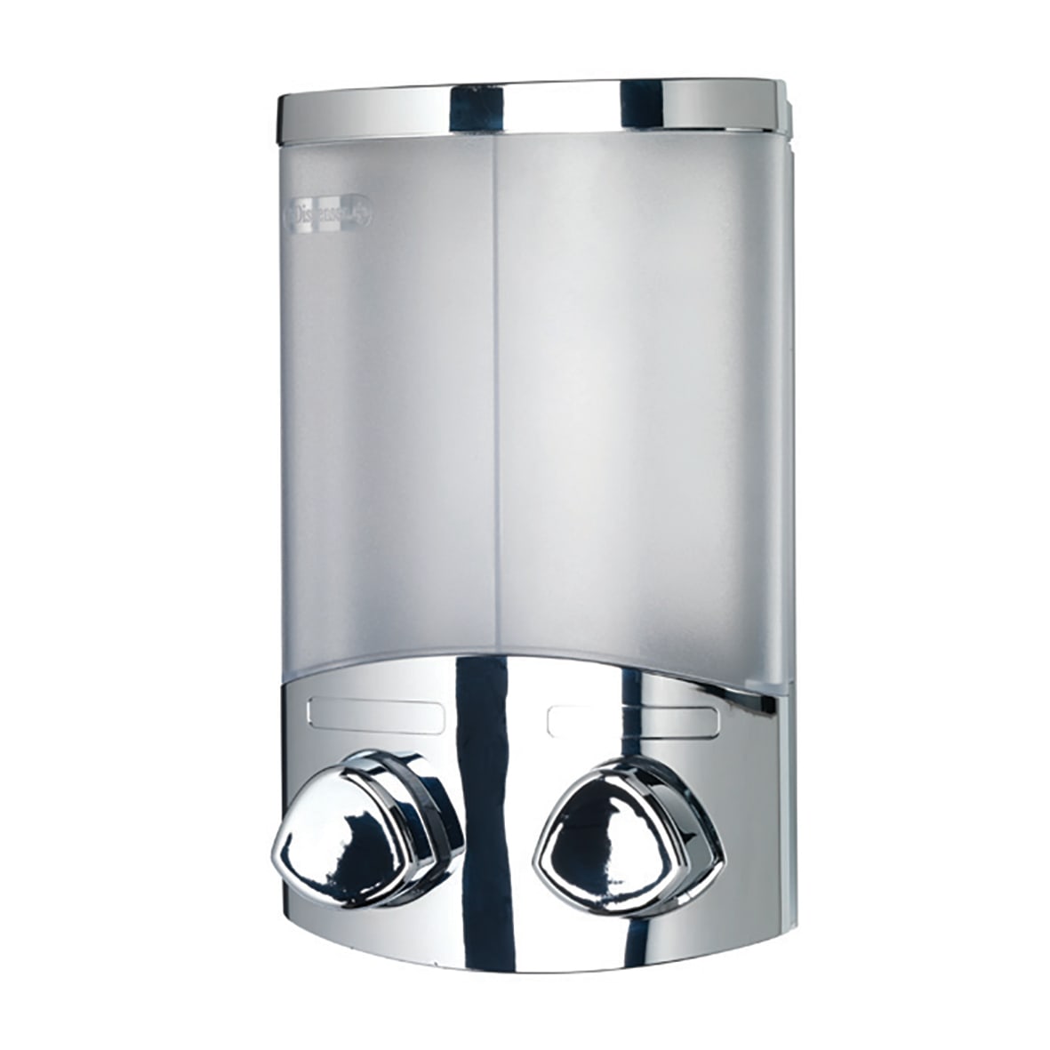 Euro Wall Mounted Duo Soap Dispenser - 130 x 80 x 200mm - Chrome