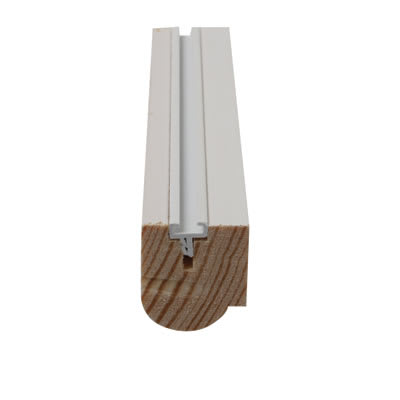 Timber Staff Bead - 25 x 15mm - 3000mm Length - Primed White - Pack of 10