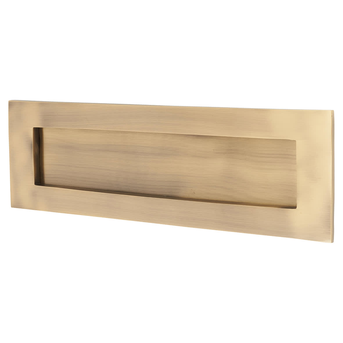 Letter Plate - 359 x 113mm - Antique Brass